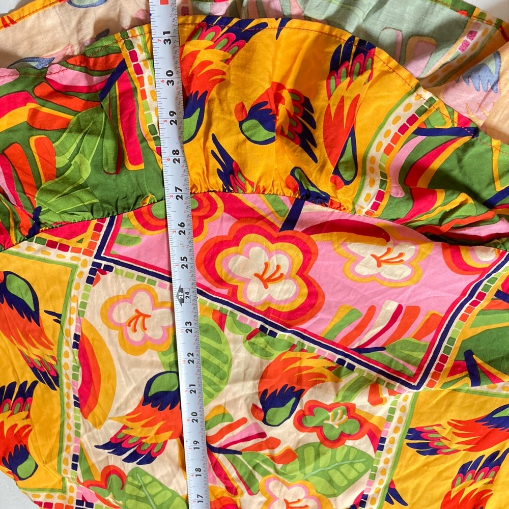 Label Of Love Anthropologie Calista Resort Mini Dress Cover Up V Neck Size small - Picture 12 of 16